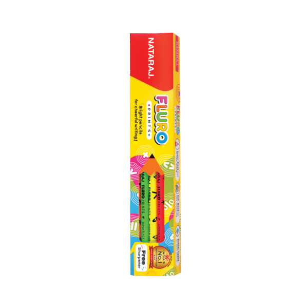 Fluro Print Pencil - Image 3