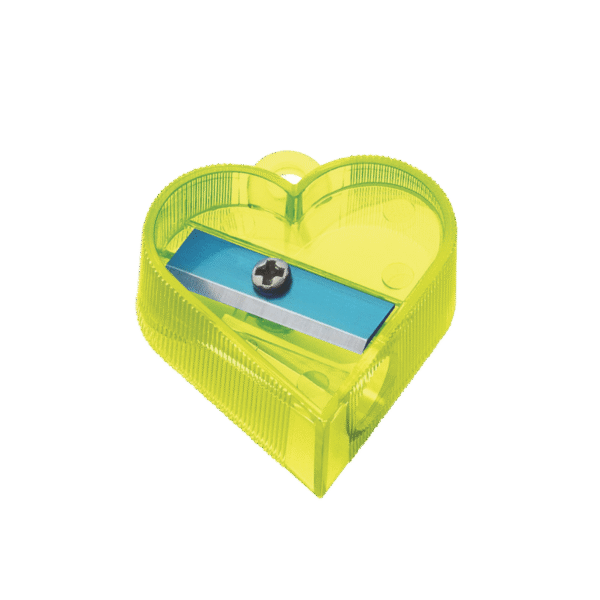 Crystal Heart Sharpener